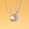 Magnetic Couple Matching Necklace Set Sun Moon Heart Shape Magnet Pendant Fashion Lover Gift Jewelr 8