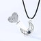 Magnetic Couple Matching Necklace For Women Men I Love You Projection Sun Moon Heart Pendant Jewelr 1