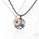 Hollow Sun Moon Heart Projection Necklace I Love You Magnetic Pendant Jewelry Gift For Couples 0
