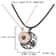 Hollow Sun Moon Heart Projection Necklace I Love You Magnetic Pendant Jewelry Gift For Couples 3