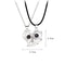 Heart Projection Magnetic Distance Couple Necklace I Love You Matching Pendant Jewelry 1