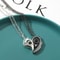 Fashion Creative Heart Necklace Magnetic Couple Pendant Romantic Lover Jewelry Gift 2