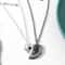 Fashion Creative Heart Necklace Magnetic Couple Pendant Romantic Lover Jewelry Gift 3
