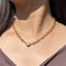 Stainless Steel Heart Pendant Necklaces New Style Magnetic Choker Jewelry For Women Girls 0