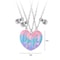 BFF Friendship Jewelry Necklace Gradient Butterfly Unicorn Heartshaped Gifts For Kids 4
