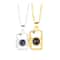Attractive Magnetic Heart Camera Puzzle Pendant I Love You Projection Couple Necklace Gifts 5
