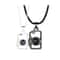 Attractive Magnetic Heart Camera Puzzle Pendant I Love You Projection Couple Necklace Gifts 6