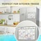 Whiteboard Magnetic Monthly Planner Magnetic Refrigerator Memo Pad Dry Erase Message Board For Kitc 3