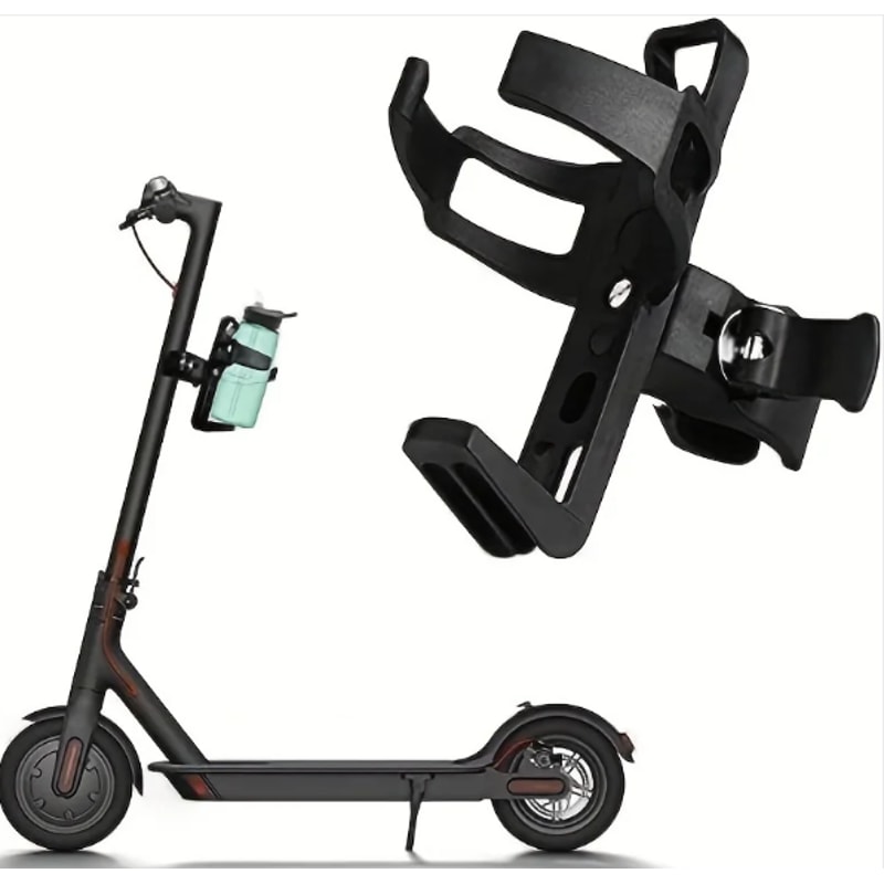 Securely Holds Your Drink With Rotating Bicycle Water Bottle Holder For Mountain Bikes And Scooters 3
