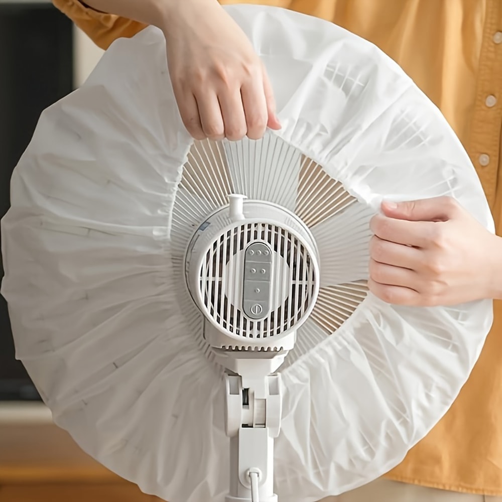 Waterproof Dustproof Electric Fan Dust Cover Dust Bag Cover For Round Fan Electric Fan Protection 0
