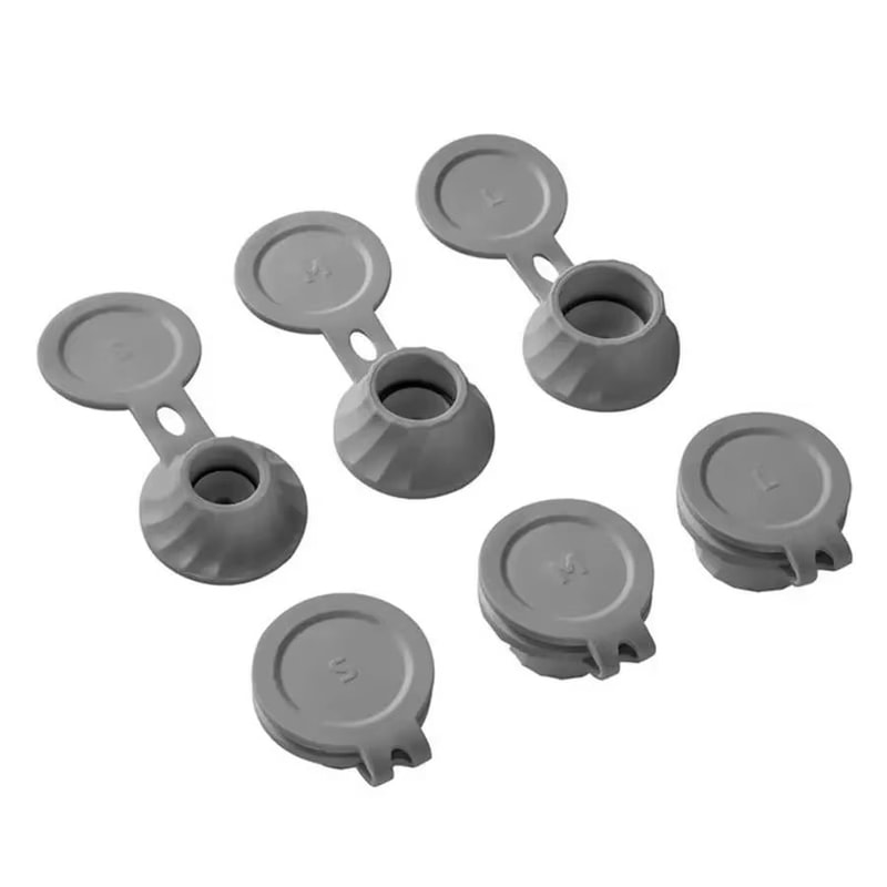 Inverted Bottle Lids With Transfer Adapter Connector Bottle Pouring Caps 7