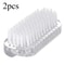 Nail Cleaning Scrubbing Brushes, Durable Double Sided Nail Brush for Hand Nail Scrubbing, Nail Art Manicure Tools