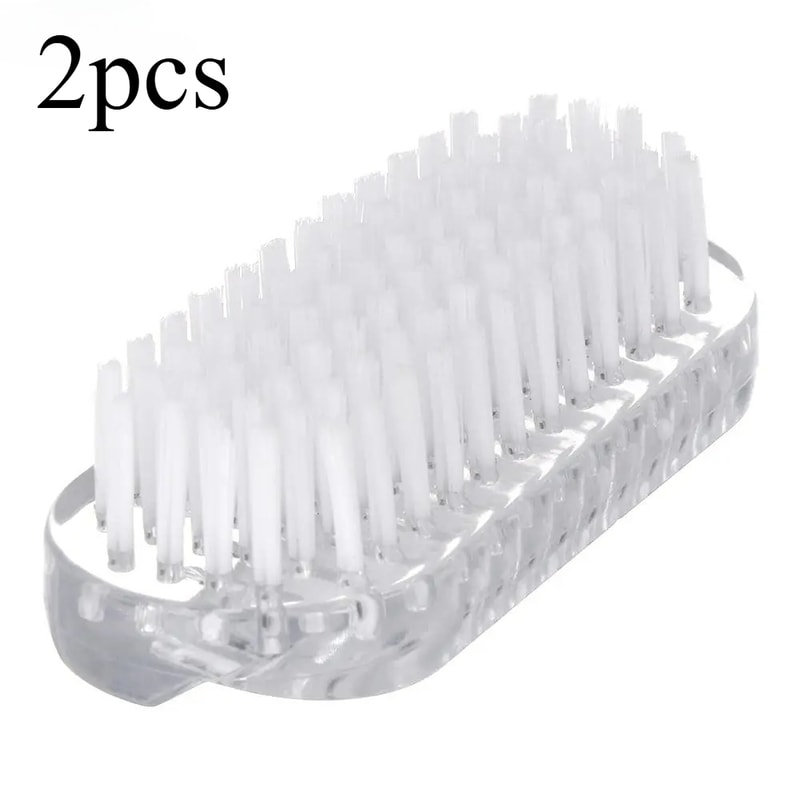 Nail Cleaning Scrubbing Brushes, Durable Double Sided Nail Brush for Hand Nail Scrubbing, Nail Art Manicure Tools