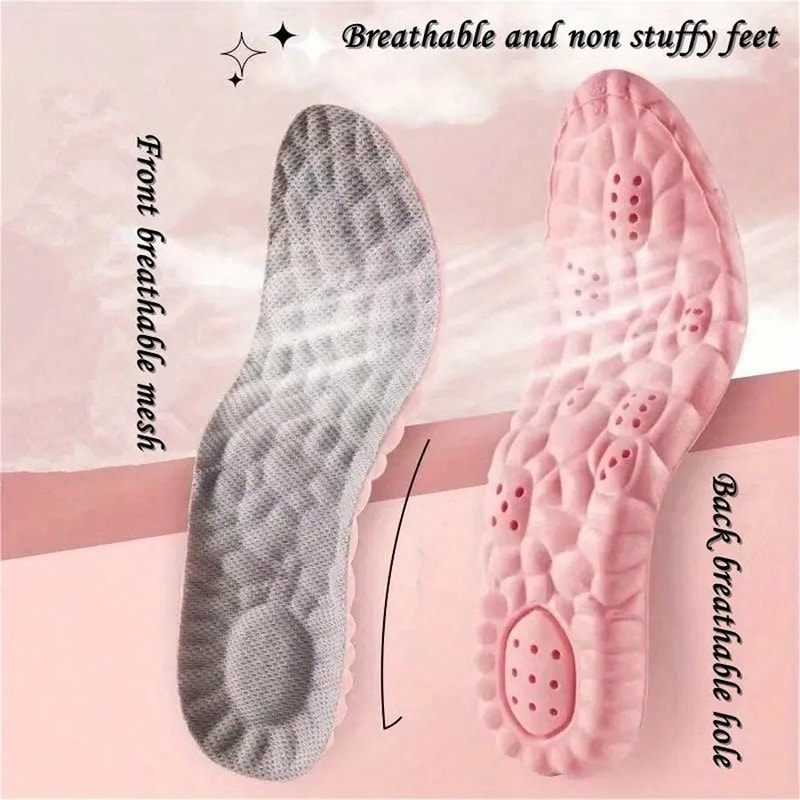 Ultra Soft AntiFatigue Insoles For Pain Relief Sweat Absorbing Insoles For Long Standing Comfort Fo 1