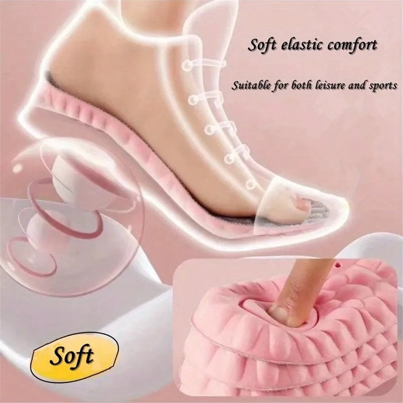 Ultra Soft AntiFatigue Insoles For Pain Relief Sweat Absorbing Insoles For Long Standing Comfort Fo 6