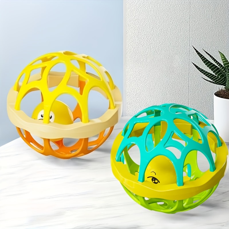 Sensory Baby Vibrating Hand Bell Toy Grip Training Soothing Tactile Stimulation 4