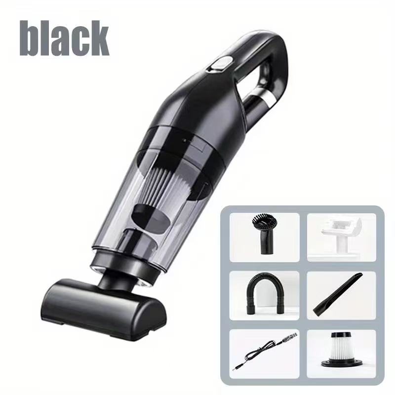 Rechargeable Handheld Home Vacuum Cleaner Wireless Dust Catcher Portable Vacuum For Car Home Pet Ha 4