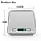 Stainless Steel Electronic Kitchen Scale LCD Display Weighing Baking Tools Jewelry Food Snacks 4