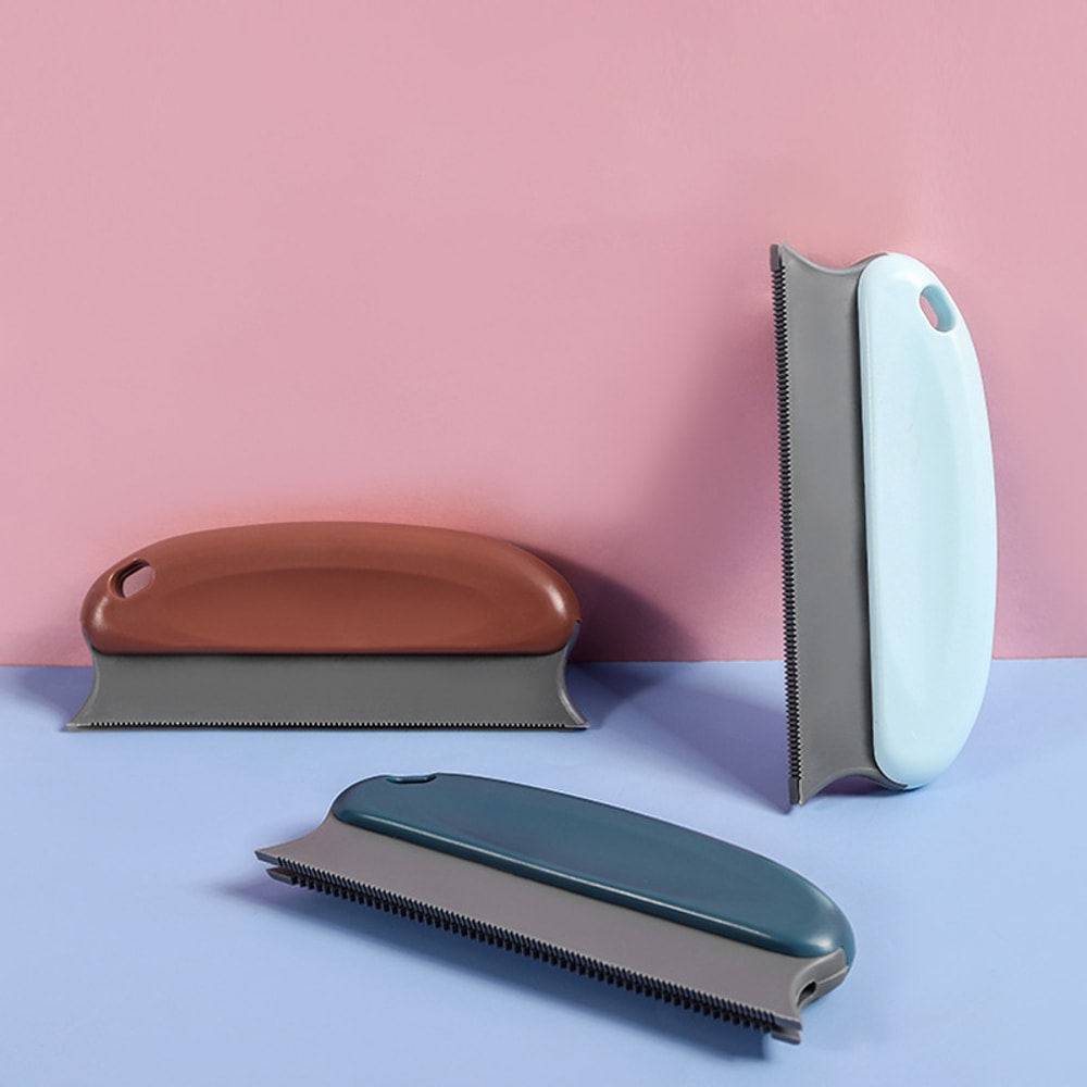 Large DoubleSided Pet Hair Scraper Washable Hair Remover For Sofa Sticky Pet Hair Device 0