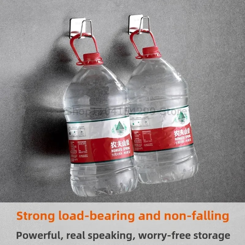 Stainless Steel Kitchen Sponges Holder Sink Sponges Drying Rack Self Adhesive Storage Wall Hooks Or 5