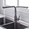 Stainless Steel Pull Out Kitchen Sink Faucet Hot Cold Water Mixer Tap Two Model Stream Sprayer Nozz 1