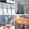 SelfAdhesive Stainless Steel Transparent Hooks For Bathroom Towel Storage Clothes Key Pendant Organ 3