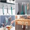 SelfAdhesive Stainless Steel Transparent Hooks For Bathroom Towel Storage Clothes Key Pendant Organ 3