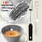 Wireless Electric Milk Frother Egg Beater Speeds TypeC Charging Mini Handheld Foam Maker Coffee Whi 0