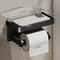Aluminum Alloy No Drill Toilet Paper Holder WallMounted Tissue Rack Bathroom Storage 7