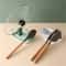 Kitchen Pot Cover Storage Rack Soup Ladle Pancake Turner Dish Drain Scoop Holder Organizer Kitchen 1
