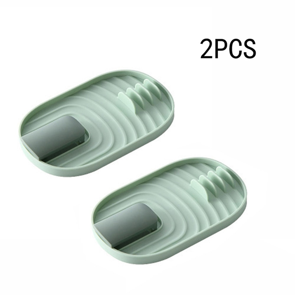 Kitchen Pot Cover Storage Rack Soup Ladle Pancake Turner Dish Drain Scoop Holder Organizer Kitchen 4