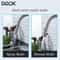 Smart Touch Kitchen Faucet Pull Out Brushed Nickel Black Sensor Stainless Steel Induction Mixed Tap 2