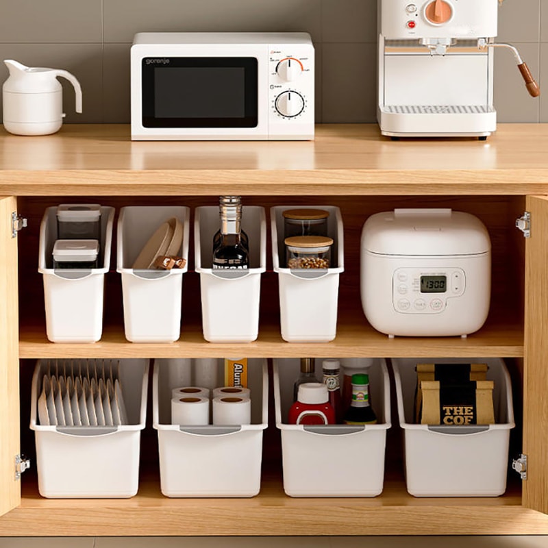 Pull Out Under Sink Organizer With Wheels Kitchen Bathroom Cabinet Organizers Multipurpose Plastic 3