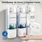 Shampoo And Conditioner Dispenser Wallmounted Soap Dispenser No Drilling Required ABS Material Show 1