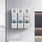 Shampoo And Conditioner Dispenser Wallmounted Soap Dispenser No Drilling Required ABS Material Show 0