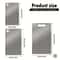 Stainless Steel Cutting Boards Set BPAFree Dishwasher Safe NonSlip With Juice Groove Rustproof And 4