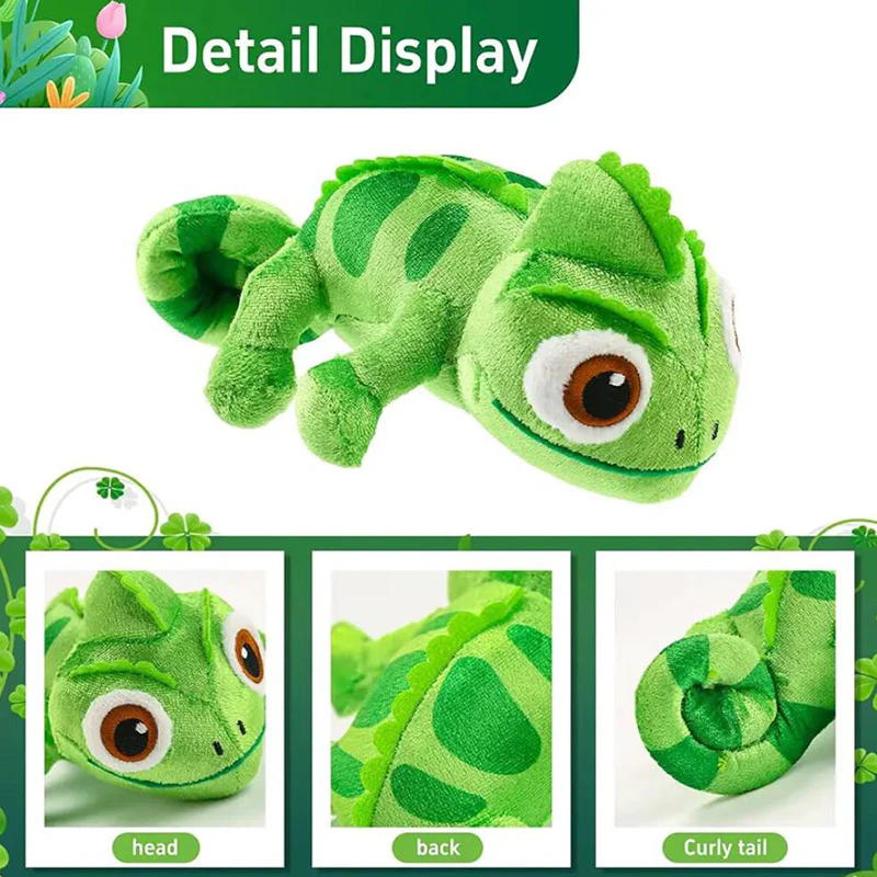 Pascal Rapunzel Chameleon Plush Doll Toy Stuffed Animals For Boys And Girls Christmas Gift 5