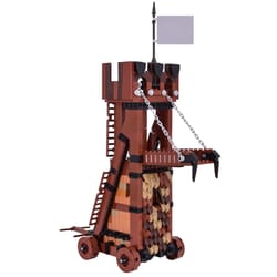 royal kings knight siege engine model creative medieval castle building blocks spartacus chariot toys gifts