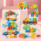 3D Stereoscopic Montessori Wooden Puzzle Cartoon Dinosaur Animal Shape Color Cognitive Educational 1