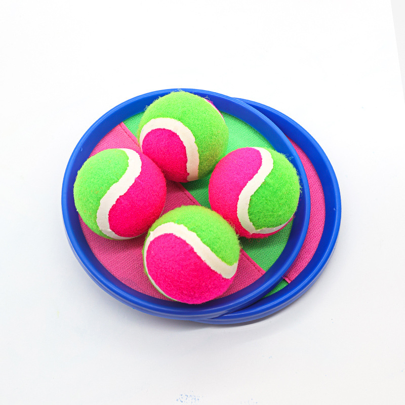 Throwing And Ball Set With Rackets And Ball Outdoor Games Sticky Ball Toys Ideal Easter Gift 8