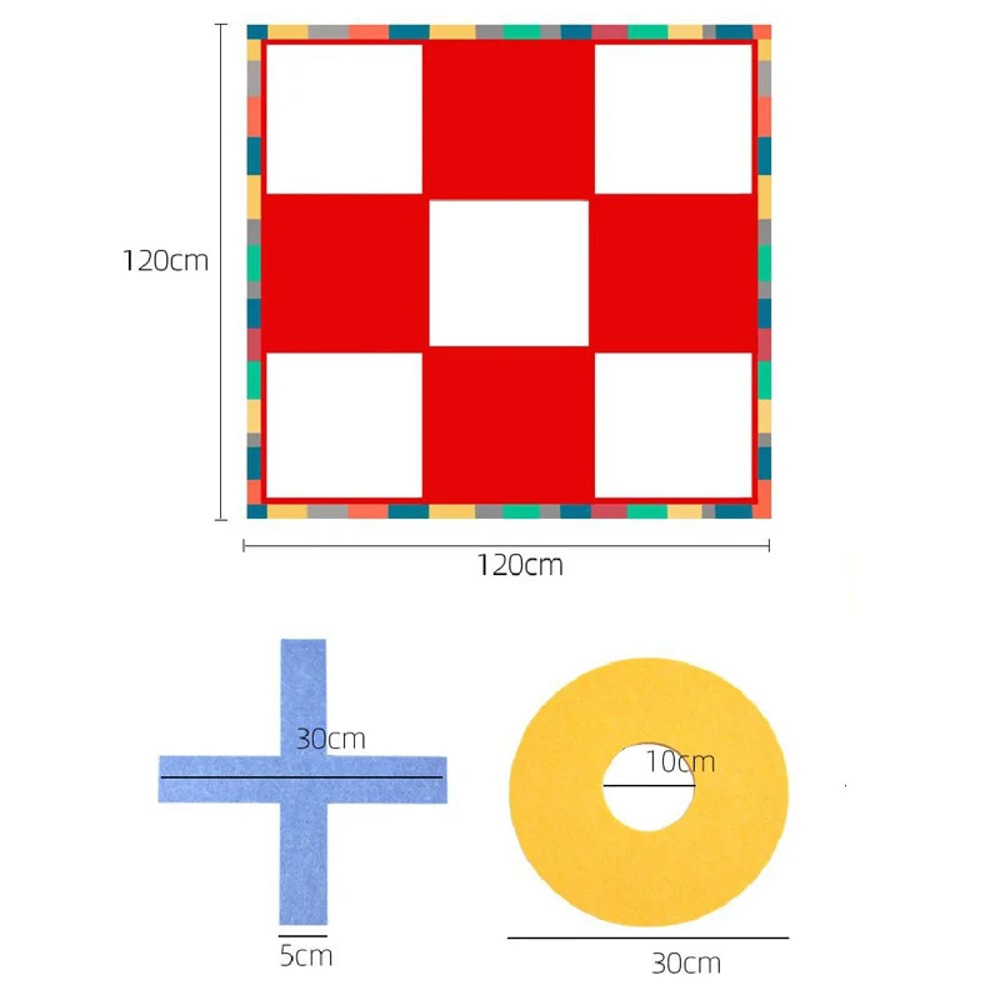 Team Building Children Outdoor Games Leisure Sport Toys Interaction Development XO Chess Adults Run 3