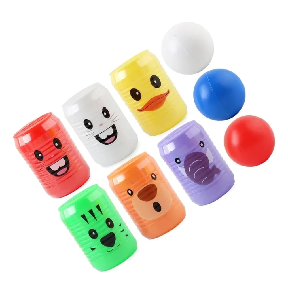 Kids Bowling Cans Balls Set Educational Toy Children Sports Durable Eco Friendly Safe Intelligence 3