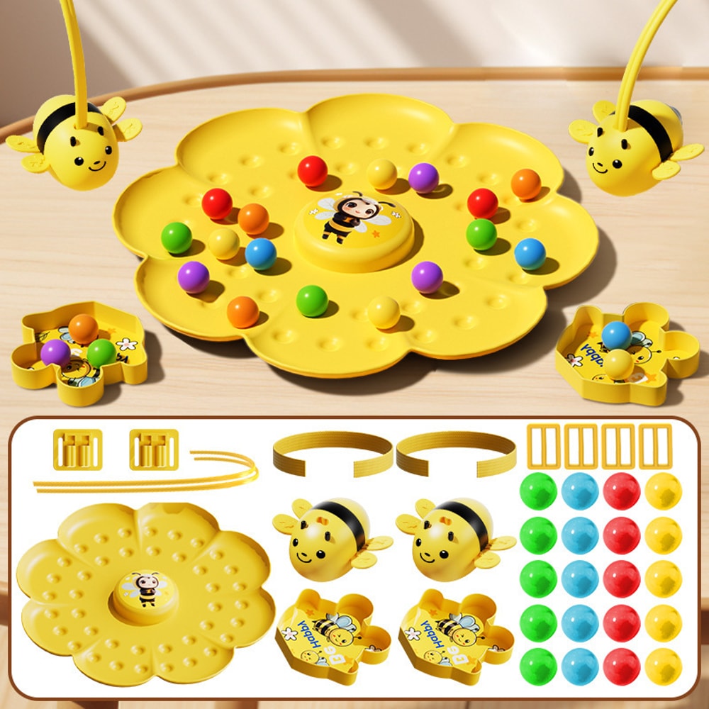 Little Bumblebee Fishing Toys Multifunctional Board Game Puzzle Educational Gift For Kids 3