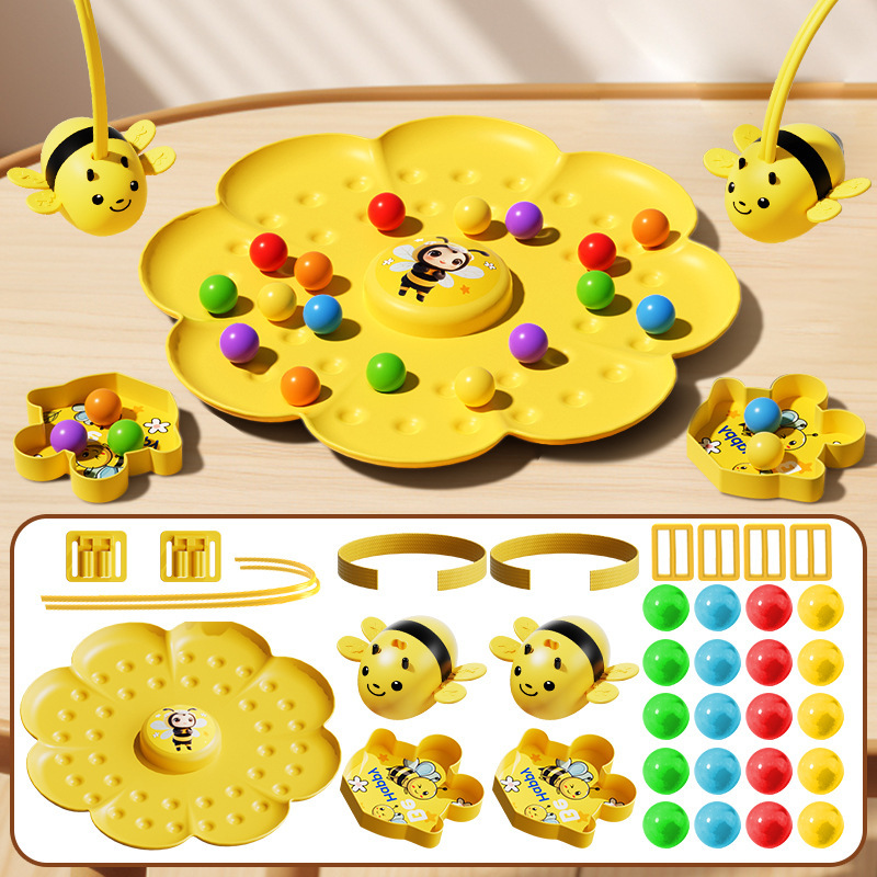 Little Bumblebee Fishing Toys Multifunctional Board Game Puzzle Educational Gift For Kids 3