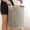 Waterproof Foldable Dirty Clothes Basket Laundry Storage Basket Toy Storage Bucket Bathroom Clothes