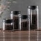 Transparent Glass Coffee Beans Storage Jars Vacuum Sealed Tank Airtight Food Storage Household Mois 1