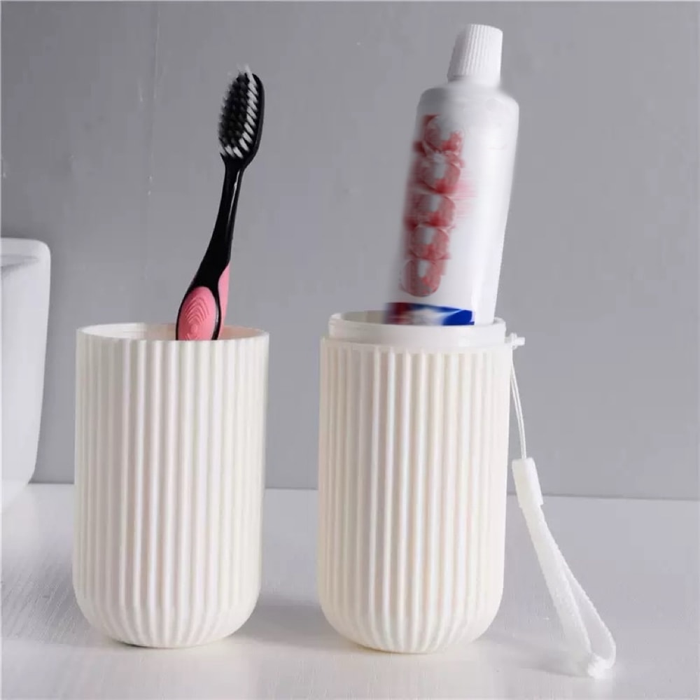 Toothpaste And Toothbrush Protector Case Portable Storage Box For Travel Camping 8