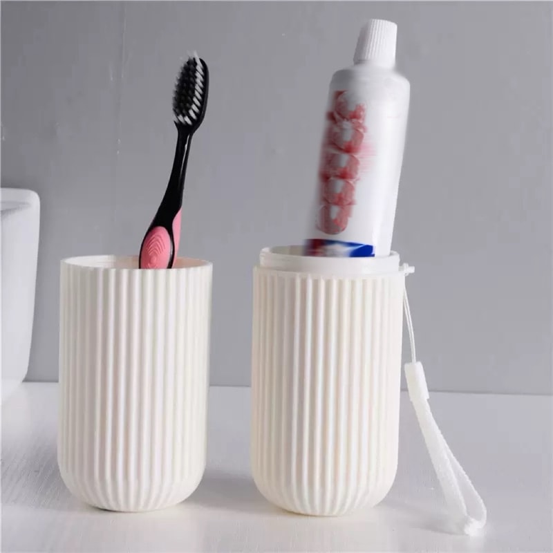 Toothpaste And Toothbrush Protector Case Portable Storage Box For Travel Camping 8