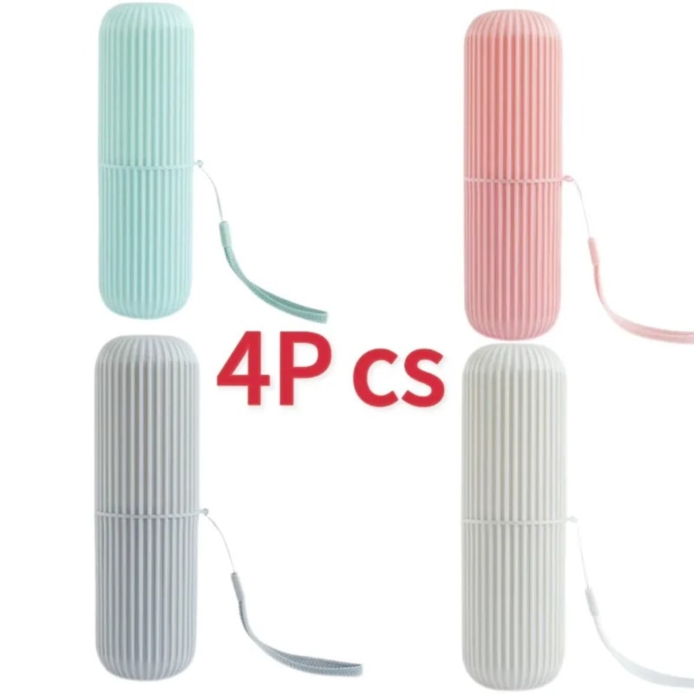 Toothpaste And Toothbrush Protector Case Portable Storage Box For Travel Camping 10