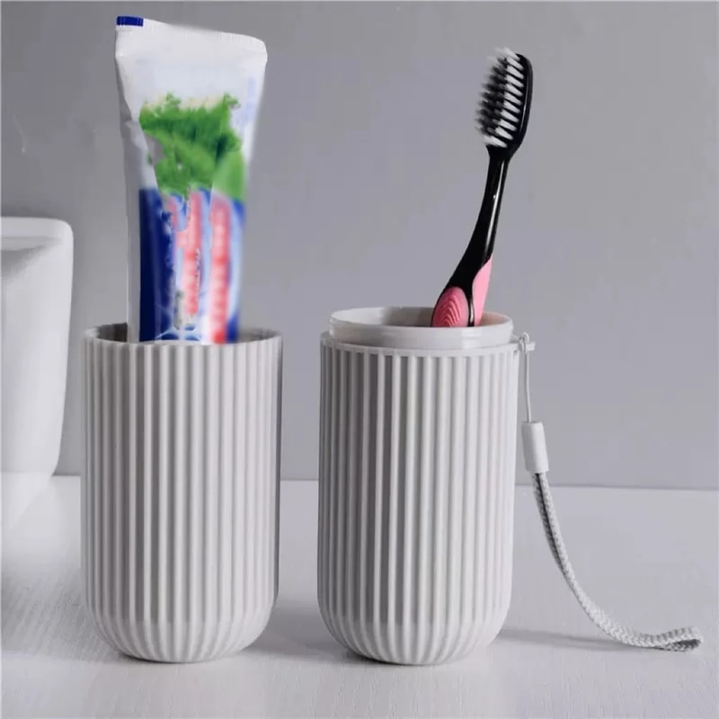 Toothpaste And Toothbrush Protector Case Portable Storage Box For Travel Camping 9